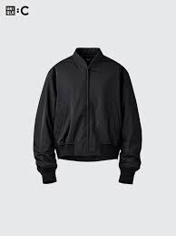 Jaket Bomber Hitam